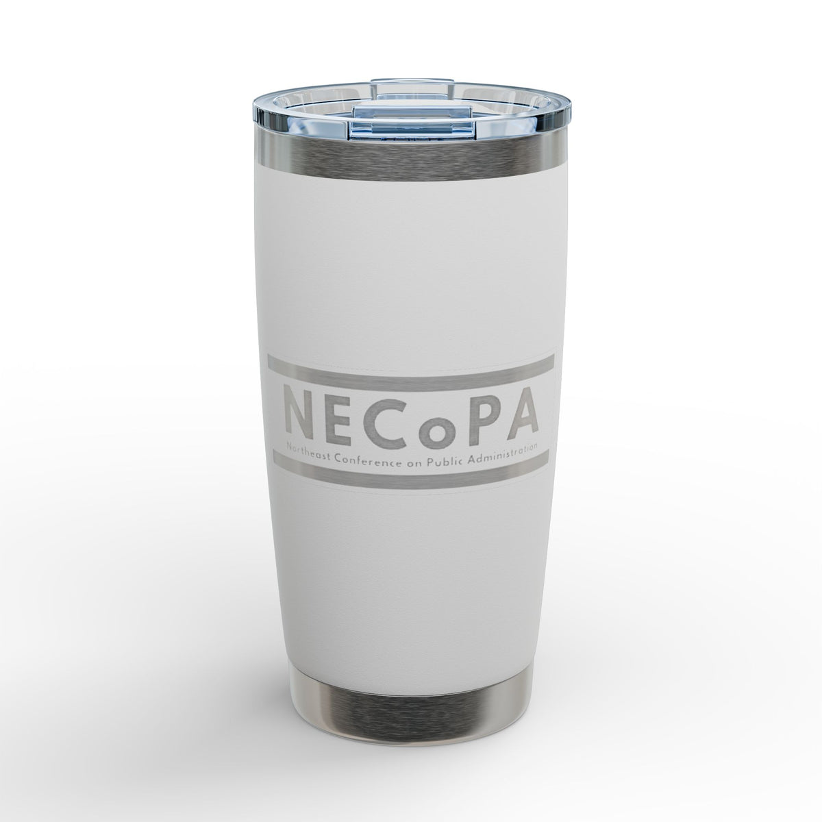 Engraved 20oz Riva Tumbler — NECoPA Logo Stainless Travel Mug