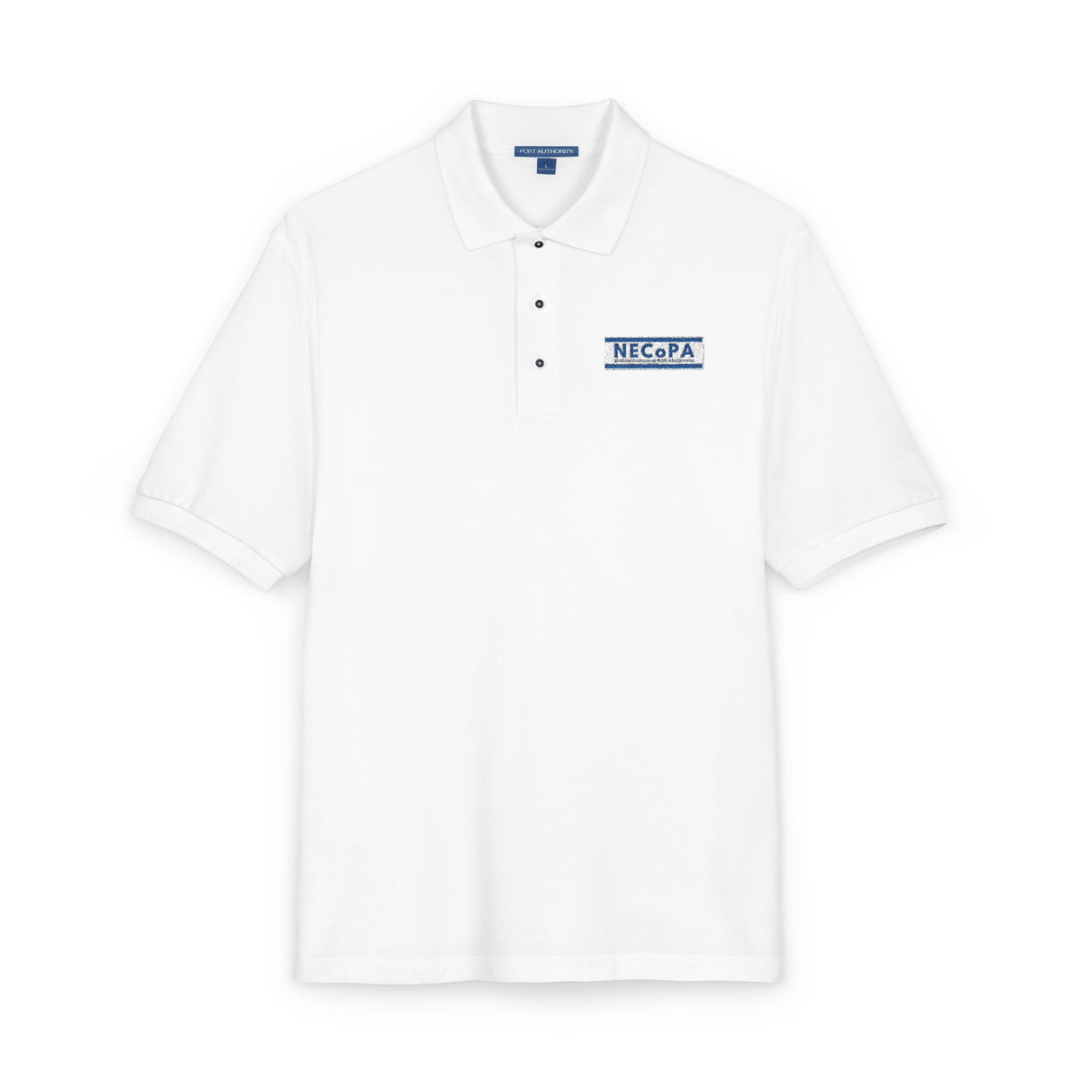 Embroidered NECoPA Logo Polo Shirt