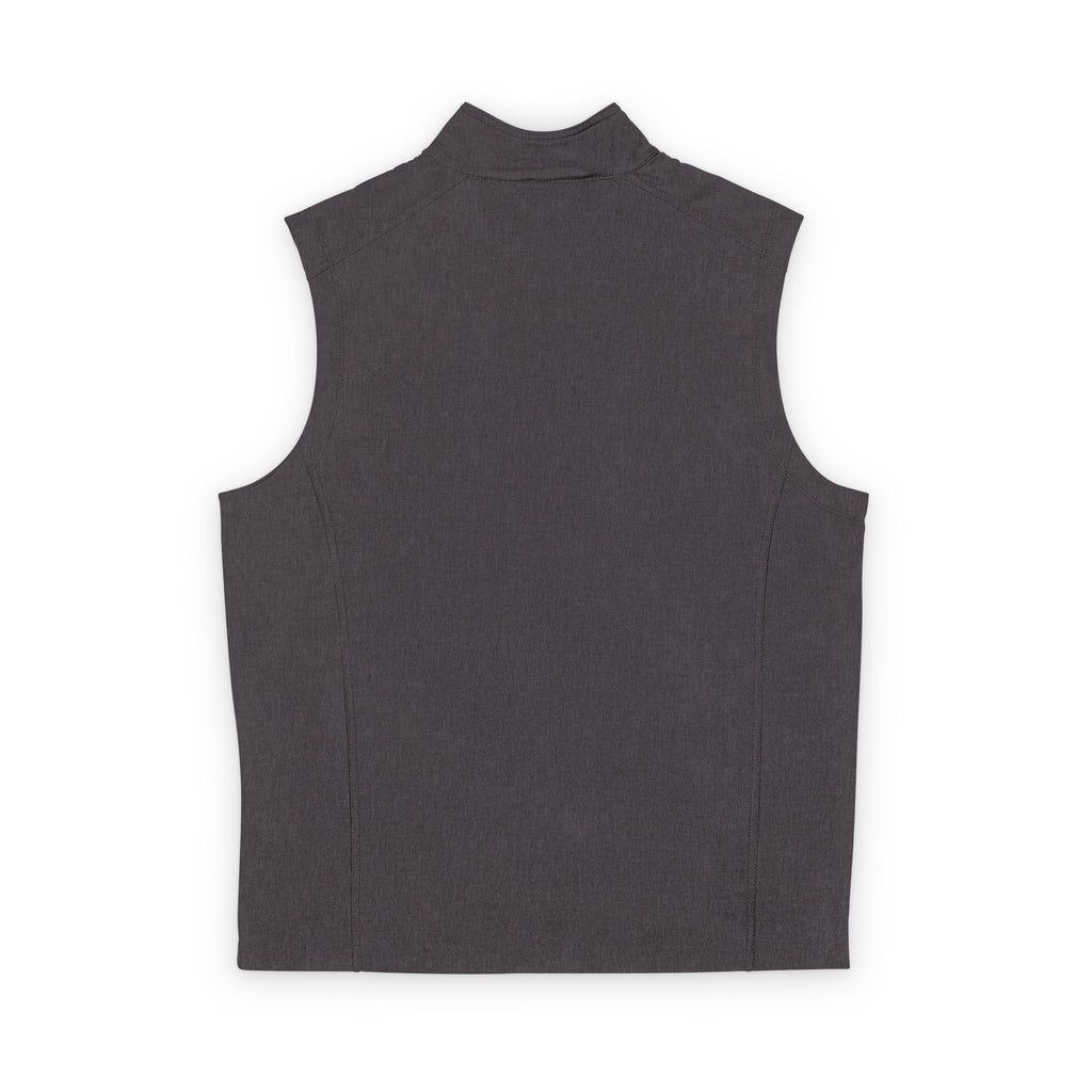 Men's Black Soft Shell Vest with NECoPA Patch (Lightweight Windproof Layer)