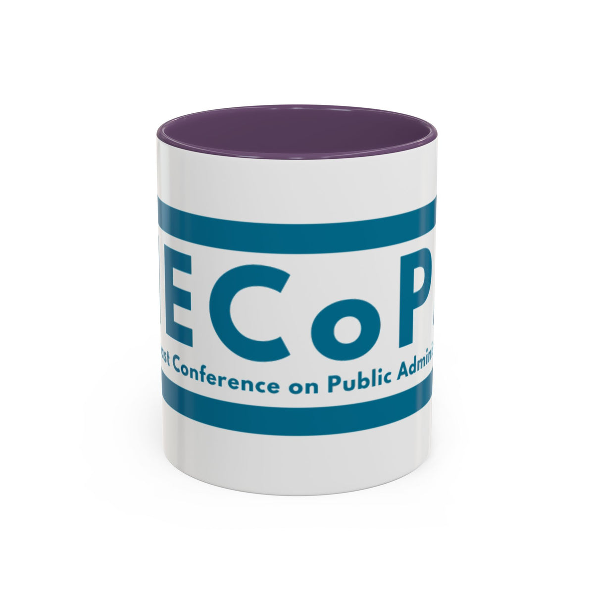 Conference Logo Coffee Mug — EcoPA Public Administration Accent Mug (11/15oz)