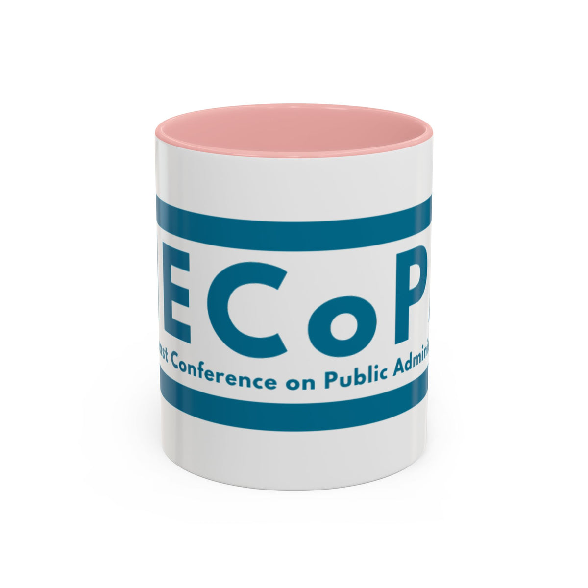 Conference Logo Coffee Mug — EcoPA Public Administration Accent Mug (11/15oz)
