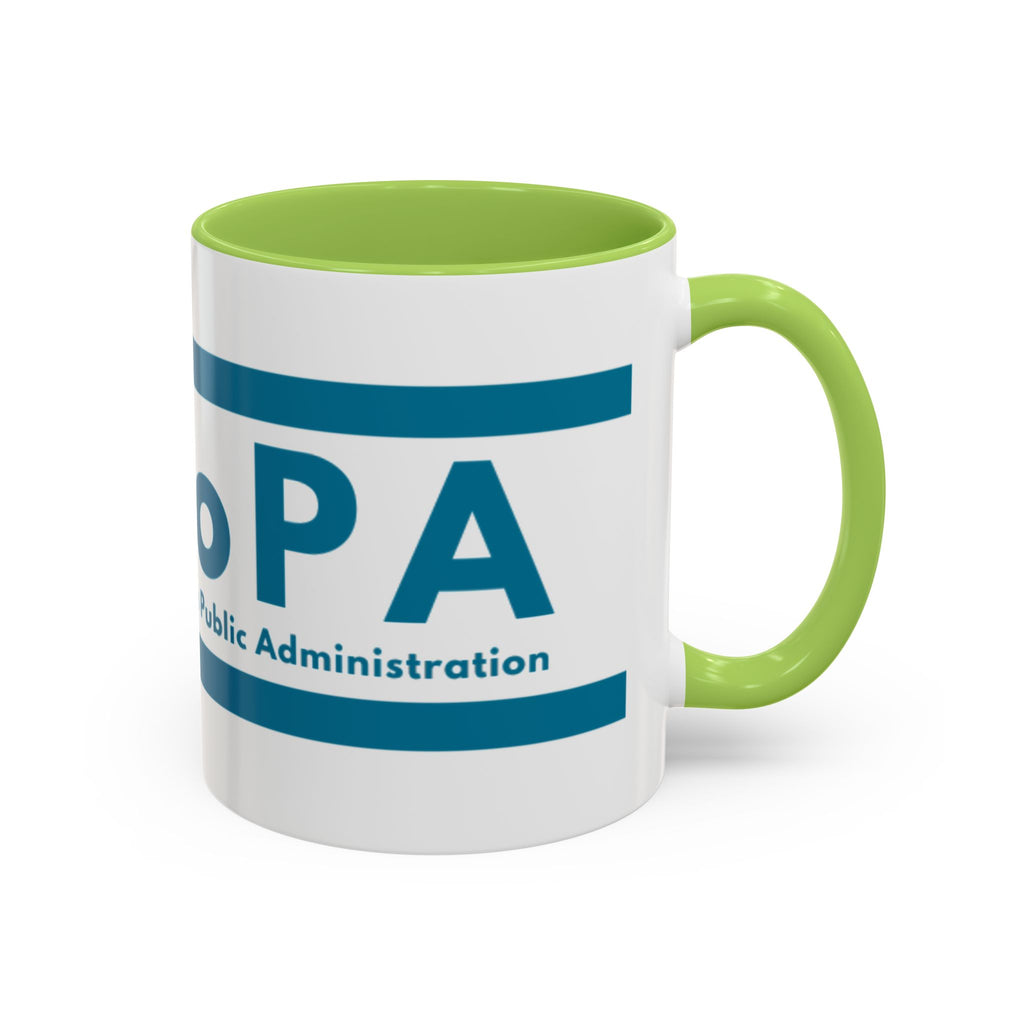 Conference Logo Coffee Mug — EcoPA Public Administration Accent Mug (11/15oz)