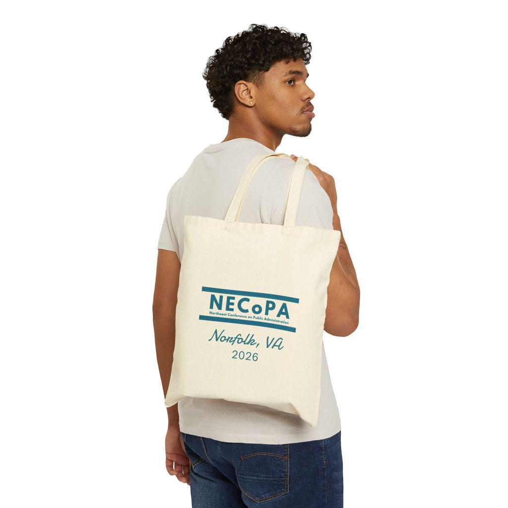 Tote Bag — NECoPA Norfolk, VA 2026 Canvas Conference Tote