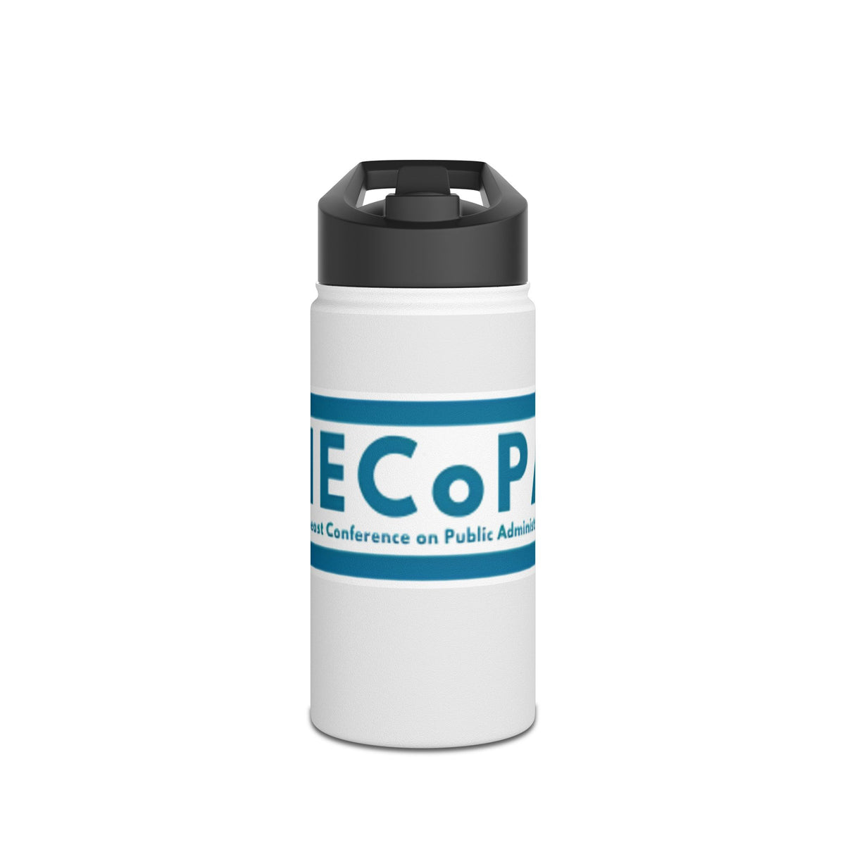 Conference Logo Water Bottle — ECOPOP Stainless Steel Bottle with Standard Lid