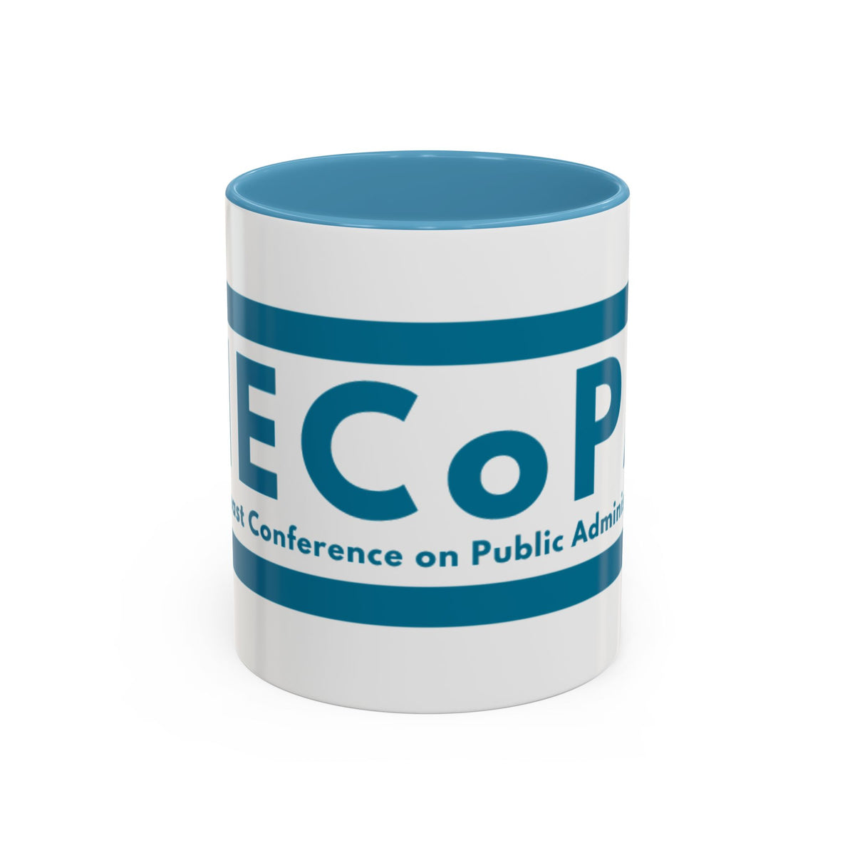 Conference Logo Coffee Mug — EcoPA Public Administration Accent Mug (11/15oz)