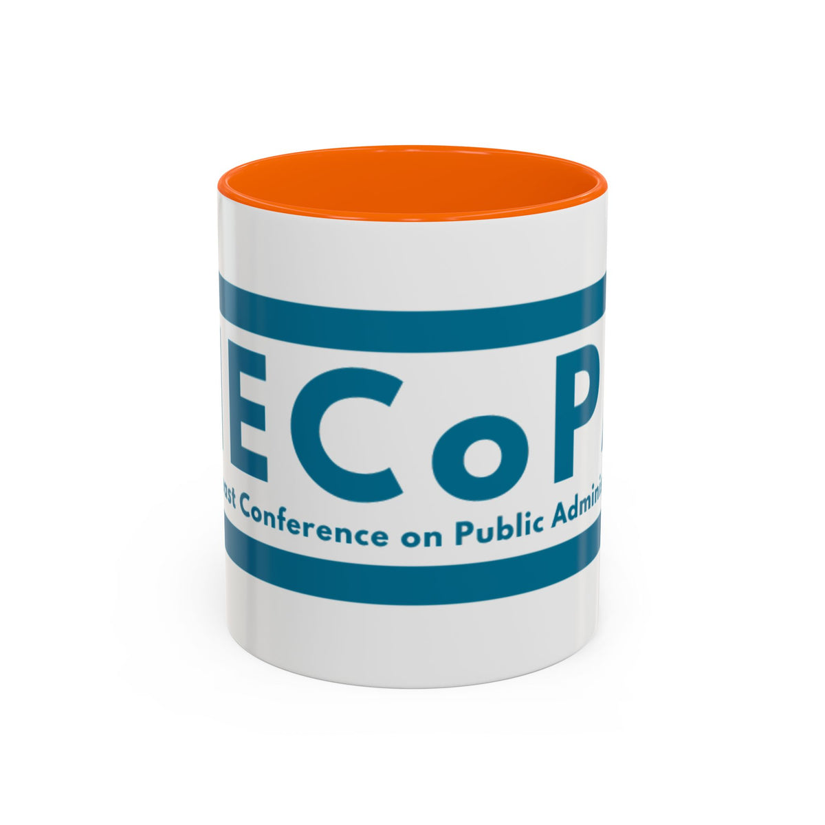 Conference Logo Coffee Mug — EcoPA Public Administration Accent Mug (11/15oz)