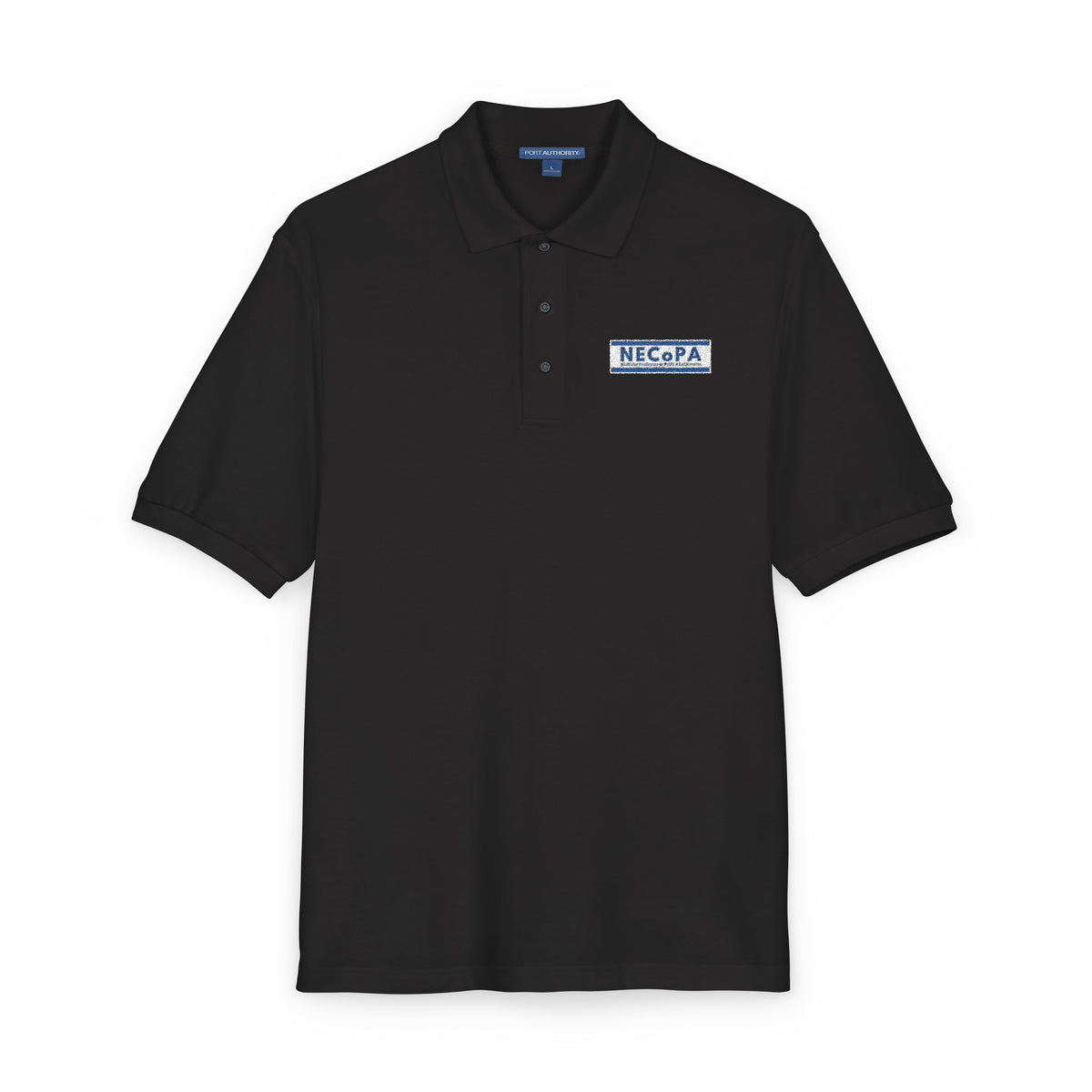 Embroidered NECoPA Logo Polo Shirt