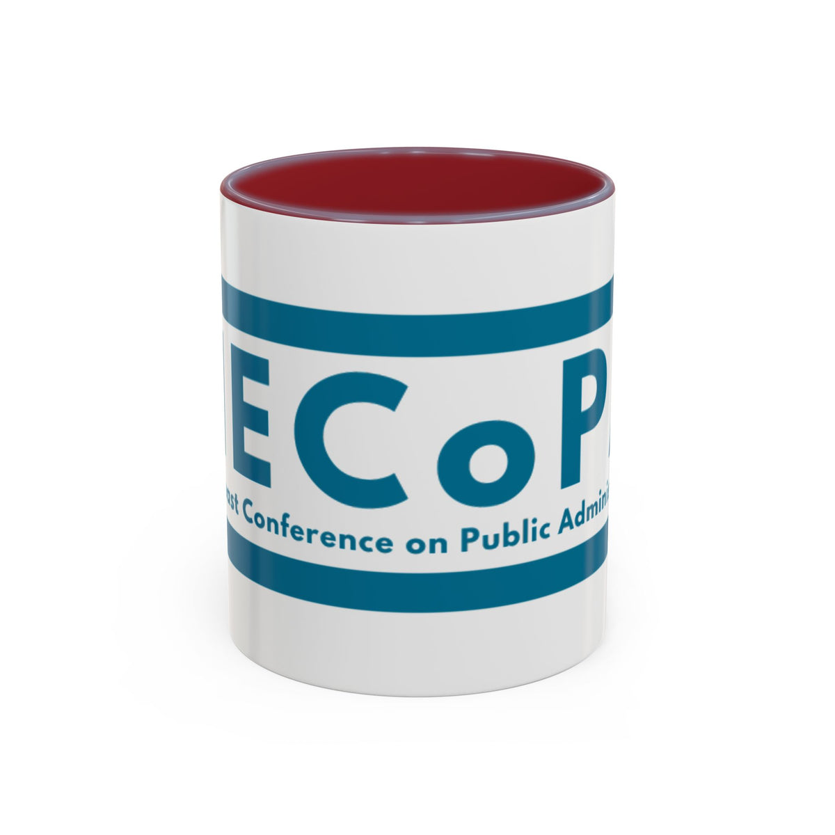 Conference Logo Coffee Mug — EcoPA Public Administration Accent Mug (11/15oz)