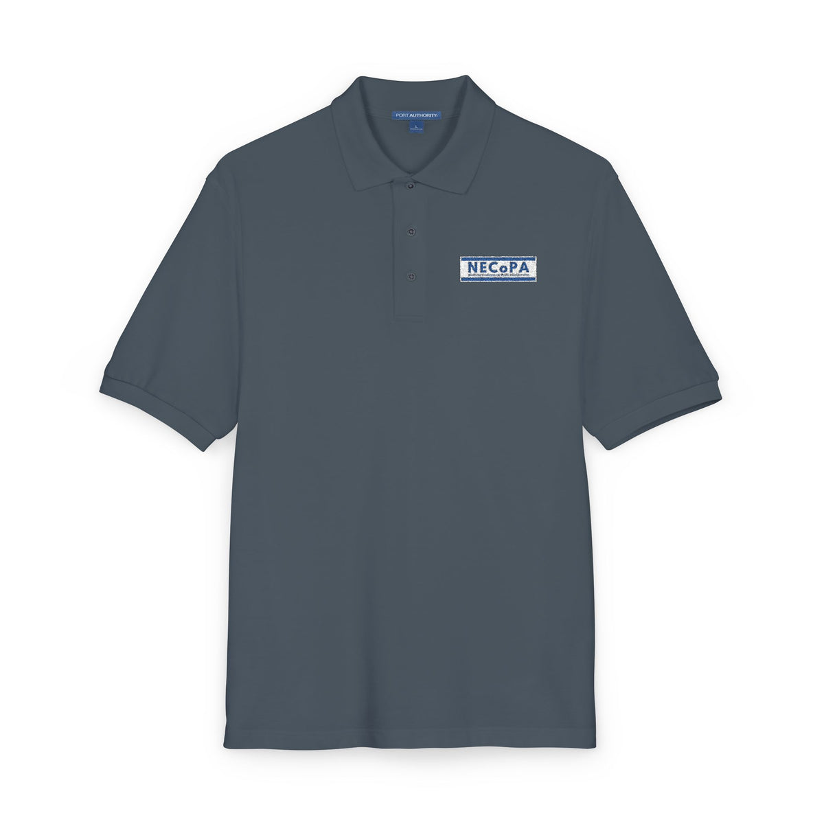 Embroidered NECoPA Logo Polo Shirt