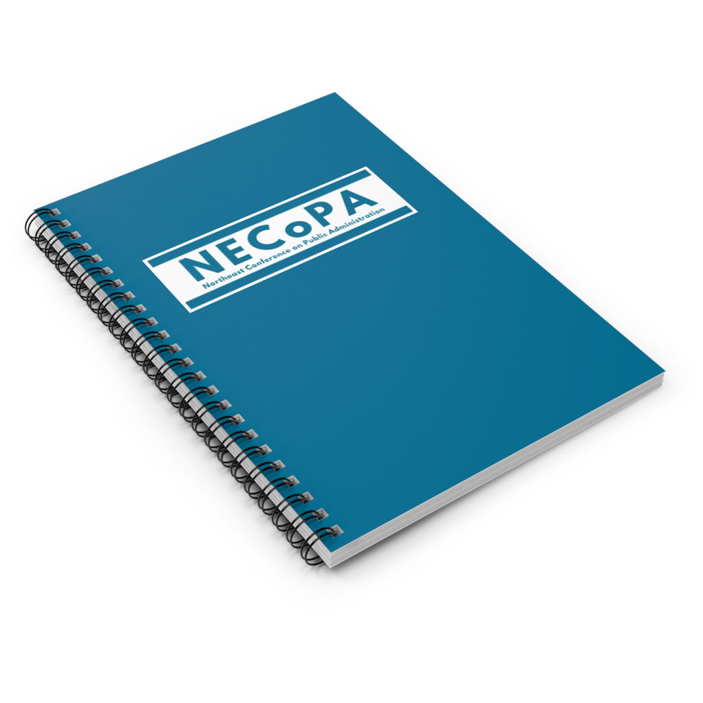 NECoPA Spiral Notebook – Conference Journal for Public Administration Notes