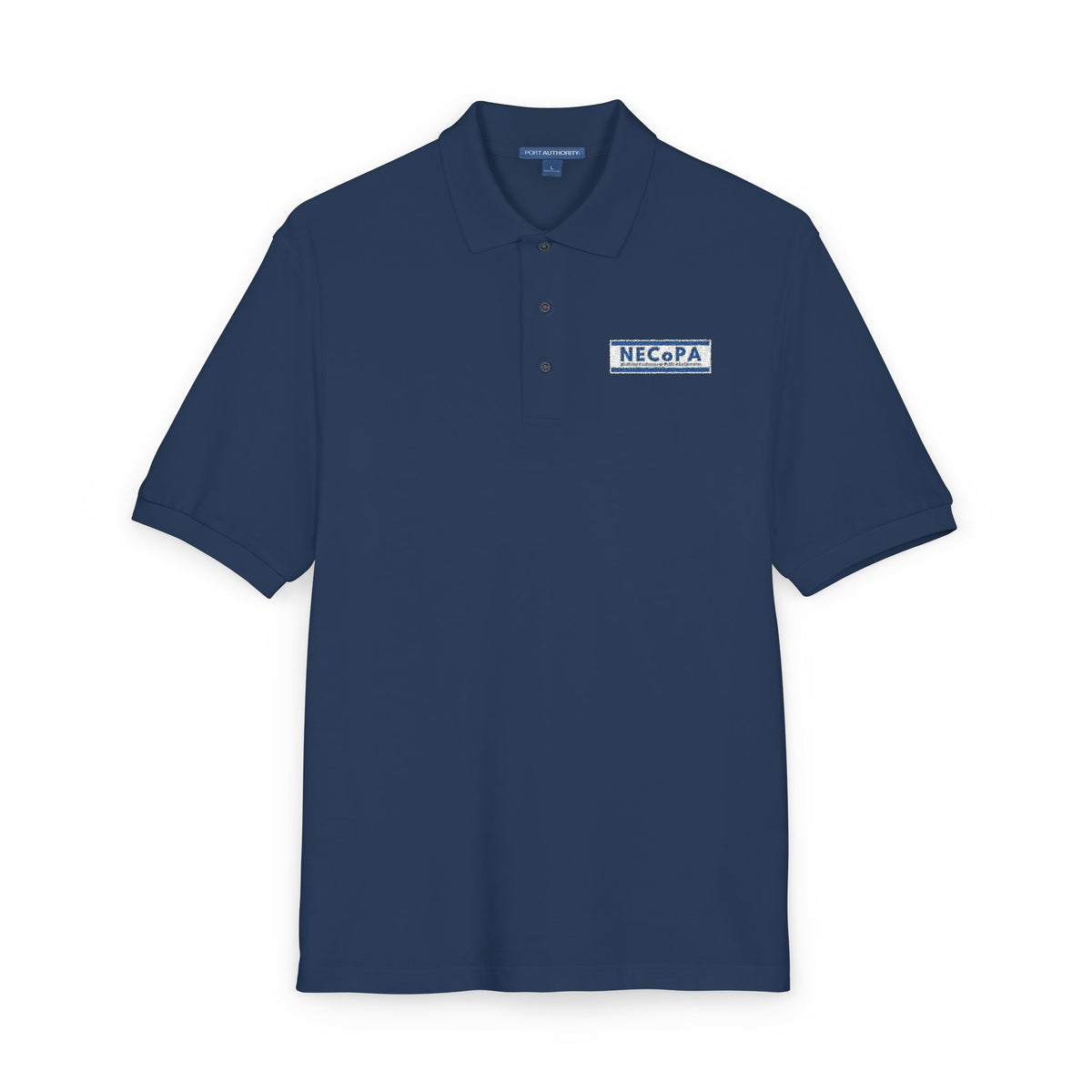 Embroidered NECoPA Logo Polo Shirt