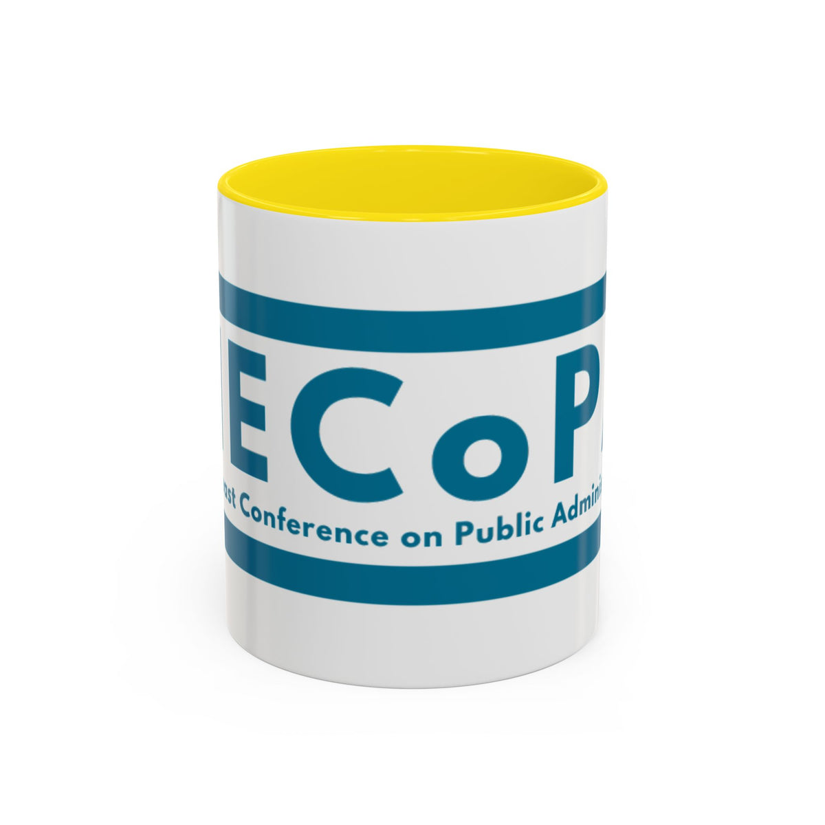 Conference Logo Coffee Mug — EcoPA Public Administration Accent Mug (11/15oz)