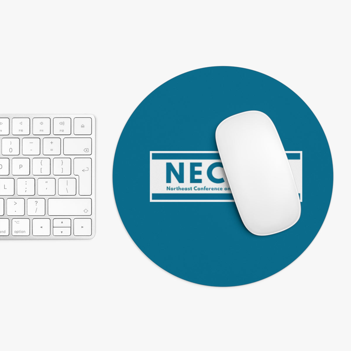 NECoPA Mouse Pad — Northeast Conference on Public Administration Logo Desk Mat