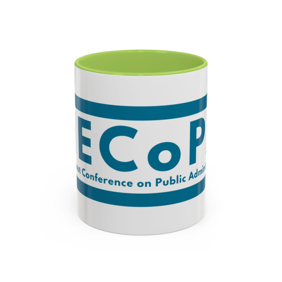 Conference Logo Coffee Mug — EcoPA Public Administration Accent Mug (11/15oz)