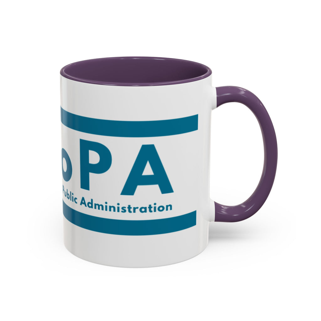 Conference Logo Coffee Mug — EcoPA Public Administration Accent Mug (11/15oz)