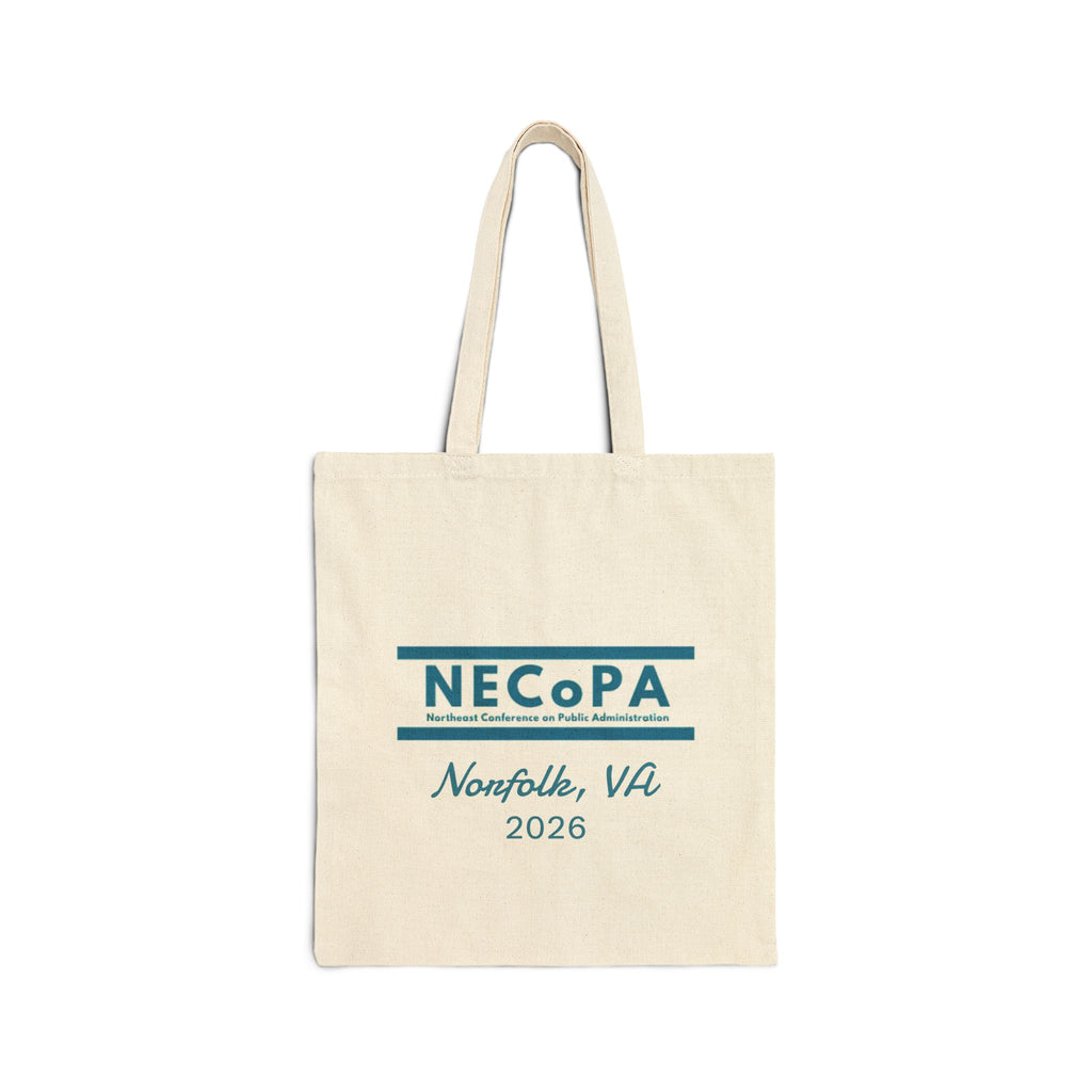 Tote Bag — NECoPA Norfolk, VA 2026 Canvas Conference Tote